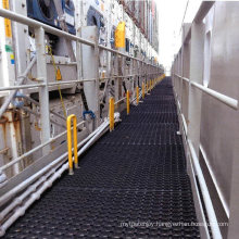 Heavy Duty Rubber Deck Mat Used for Ship with Interlocking